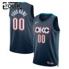 Maillot Enfant Oklahoma City Thunder Personnalisable 2025-26 Nike City Edition Noir Swingman Maillot Enfant Oklahoma City Thunder Personnalisable 2025-26 Nike City Edition Noir Swingman